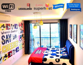 1-4pax Mickey Mouse 1bedrm at Puteri Harbour, Teega Suite, Legoland, Lego, Iskandar